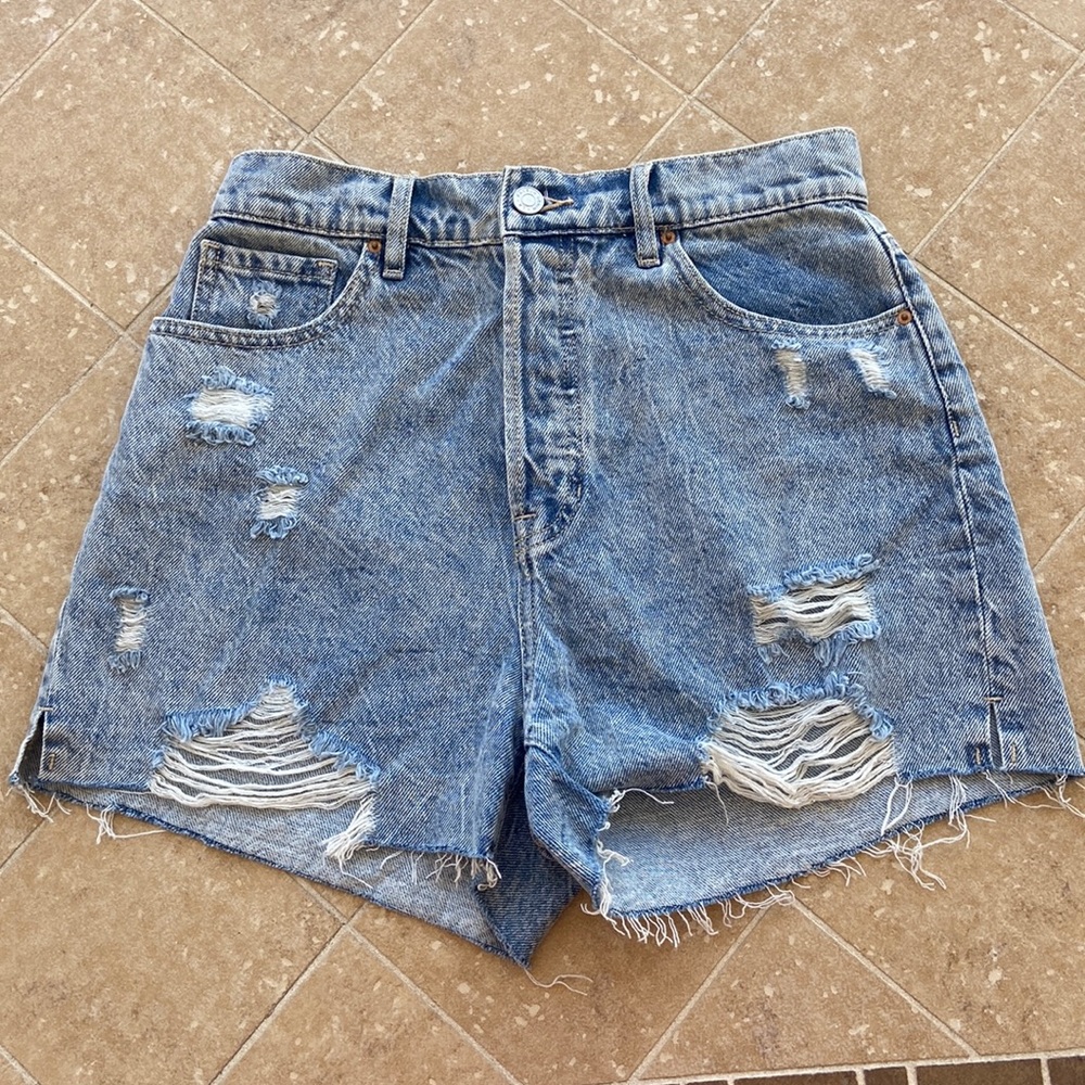 PacSun Hi-Rise Denim Shorts